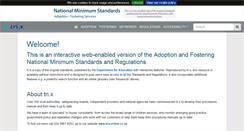 Desktop Screenshot of minimumstandards.org